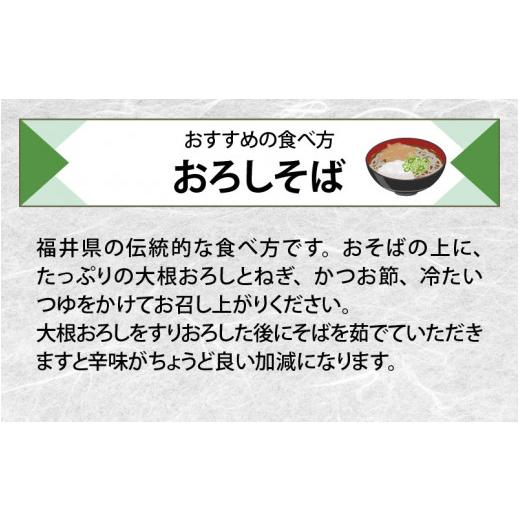 ふるさと納税 福井県 福井市 ヤマサ製麺 越前そば 12食 （3食袋×4）【蕎麦 おそば なまそば 生そば 生麺 麺類 越前蕎麦 和食 小分け 風味 のど越し つゆ付 冷…