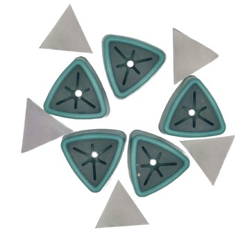 毛巾塞 免釘牆 抹布收納塞  5 x 2.3cm  淺藍色  1組