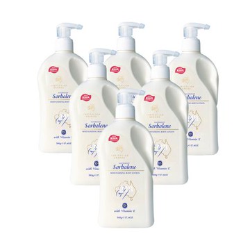 【澳洲G&M】甘油滋潤保濕霜含維他命E 500g/瓶(家庭號) 6入組