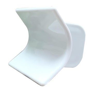 TRIARROW 三箭牌 蛋糕抹平器 圓角 8.4x7x7.8cm±3% 耐溫80°C  白色  1個