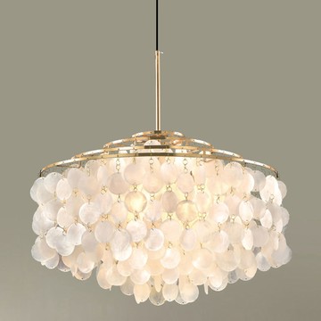 天然貝殼造型吊燈F37-21-90421