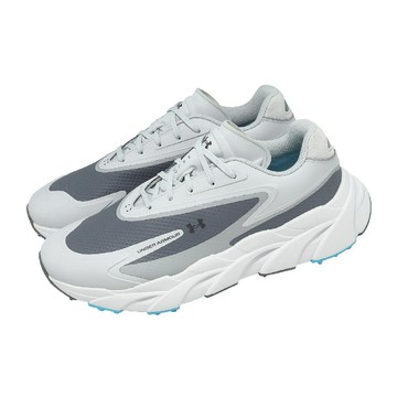 Under Armour 高爾夫球鞋 Halo Hybrid SL 男鞋 灰 防水鞋面 緩震 6009283014