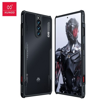 XUNDD 中興努比亚紅魔 8 Pro/Pro+ 手機殼防指紋透明後蓋氣囊防震保護殼