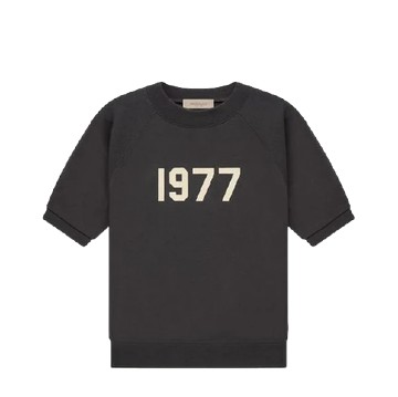 ESSENTIALS 1977 SS22 RAGLAN CREWNECK TEE IRON