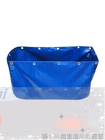 帆布魚池 防水布pvc戶外養殖專用加厚篷布罩 水池 加厚刀刮布蓄水箱