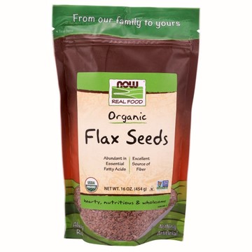 Flax Seed Organic 1 lb by Now Foods