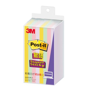 蝦皮隔日到貨 3M 500SS-MC 4色狠黏標籤紙 MC-5 墊腳石購物網
