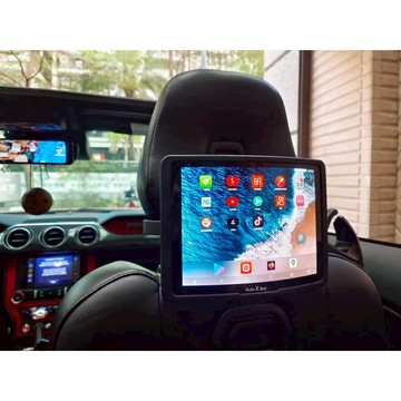 [AutoXBot]車用AMOLED柔性曲面屏 車載後座豪影音系統 安裝簡單 家人歡唱卡拉ok玩遊戲 手機投屏 車機平版