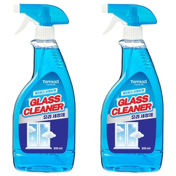 Tamsaa 玻璃清潔劑，680ml x 2瓶