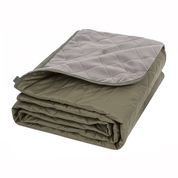 EAMKEVC 伊凱文 多功能信封式搖粒絨毯 200x140cm 防水PU2000mm  軍綠色  1件