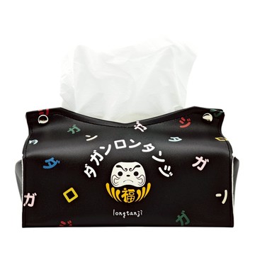 隆探吉面紙盒 達摩不倒翁 福神