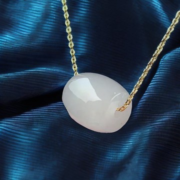 【萬事亨通】冰種翡翠路路通項鍊 | 天然緬甸玉翡翠A貨 | 送禮