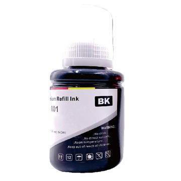 NEXTPAGE 台灣榮工 BK副廠填充墨水 黑色可填充墨水瓶 140ml 適用於EPSON印表機  C13T00V100  1個