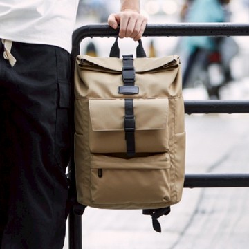 KINGSONS｜漫步輕旅捲蓋防水後背包（可容納15.6吋筆電）