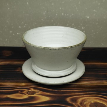 粉青釉 手沖濾杯 手作陶藝