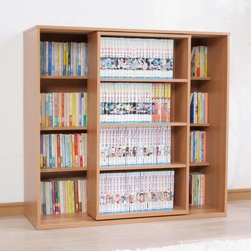 IRIS OHYAMA 愛麗思歐雅瑪 四層漫畫活動書架 SBO-8590 89 x 33.5 x 85cm 24.4kg  單一尺寸  棕色  4層