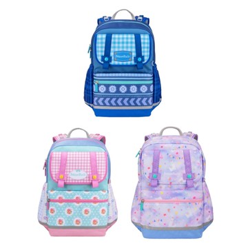 *【MoonRock】夢樂書包 ASS200P 中低年級護脊書包-羊駝派對/都市游牧民/野餐派對