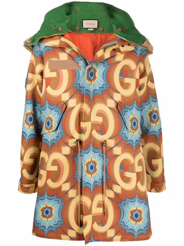Gucci Macro Gg Print Parka
