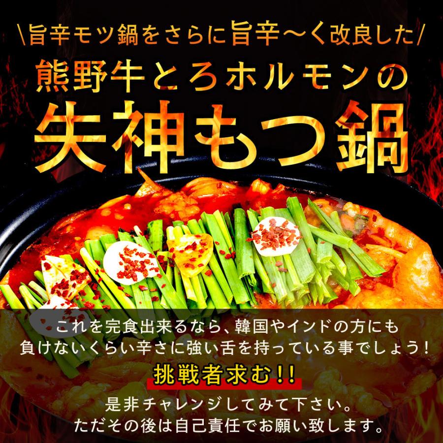 熊野牛とろホルモンの失神もつ鍋セット |敬老の日 お歳暮 和歌山 熊野 紀州 肉 お肉 高級 ギフト プレゼント 贈答 自宅用