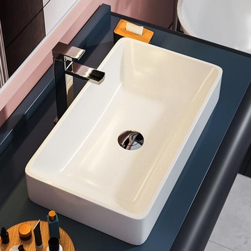 免運 掛墻式洗手盆 陶瓷洗手盆圓形臺上盆方形藝術盆歐式洗漱盆家用臺盆洗面盆