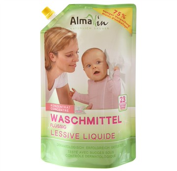 (預購) AlmaWin 德國居家清潔 基礎溫和洗衣精【補充包】【原廠缺貨】 1.5L (AW033)