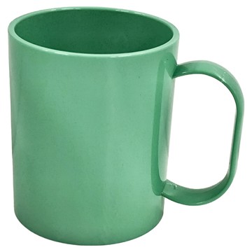 SIMPLA 玉米田 天然玉米生質材料 馬克杯 (綠) - 400ml  粉綠色  1個