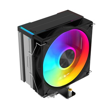 SAMA A40L 單塔 ARGB 風扇 4根 熱導管 CPU 散熱器