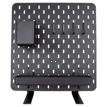 AIDATA 愛得他 桌立式收納洞洞板 ABS Metal silicone  黑色  1個