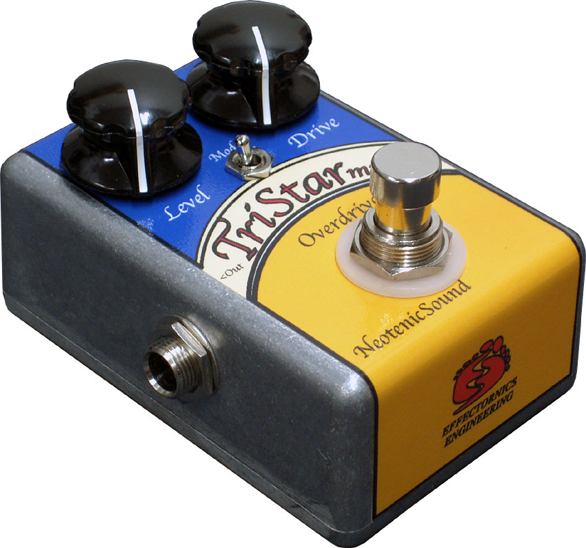 NeotenicSound オーバードライブ Tri Star-mini ネオテニックサウンド エフェクター EFFECTORNICS ENGINEERING