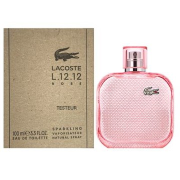 Lacoste Rose Sparkling 經典玫瑰淡香水 100ml Tester 包裝 (原廠公司貨)