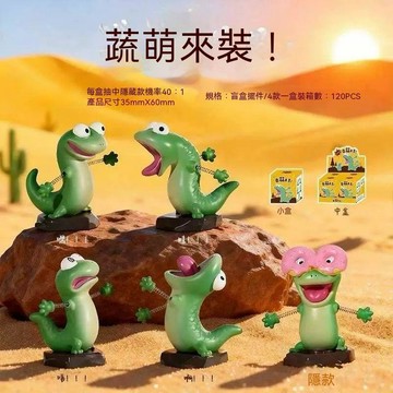 免運上新🎁蜥蜴湯姆 狸想世界 揮手大叫 小蜥蜴玩偶 可愛抽象吐舌頭 挂件 玩偶 可發聲 爆款抽象彈簧小蜥蜴湯姆玩偶