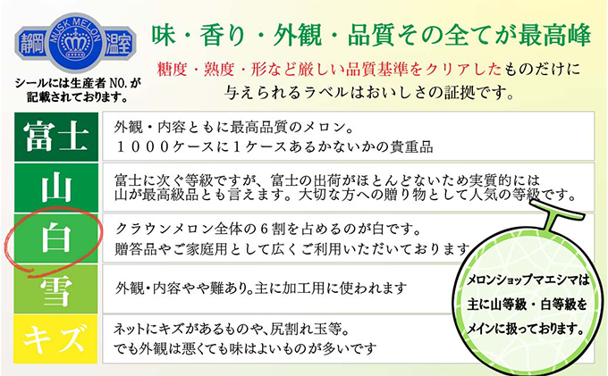 クラウンメロン中玉（1.3kg前後）1玉入り 定期便6ヶ月 人気 厳選 ギフト 贈り物 デザート グルメ 果物 袋井市