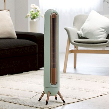 美型微電腦大廈扇 質感綠