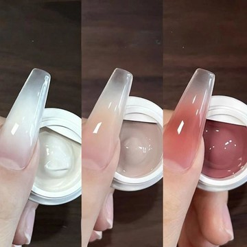 💕首發特殺  美甲遮瑕拍拍膠 罐裝拍拍美甲膠 遮瑕高飽和拍拍膠 彩繪暈染膠 美甲店專用甲油膠 漸變遮瑕 拍拍膠 甲油膠