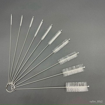 細長清潔清洗刷吸管茶壺嘴管道內小孔縫隙電動長刷套裝傢用吸管刷4Y JTSG