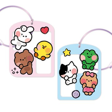 一卡通PLUS - LINE FRIENDS minini 拍貼系列造型 貼近 / 靠近