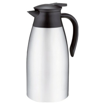 24H不鏽鋼雙層真空保溫壺 304不鏽鋼內部  銀色  2L  1個