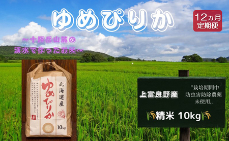 北海道 上富良野産「 新米 ゆめぴりか 」特別栽培 白米 10kg（令和5年産）