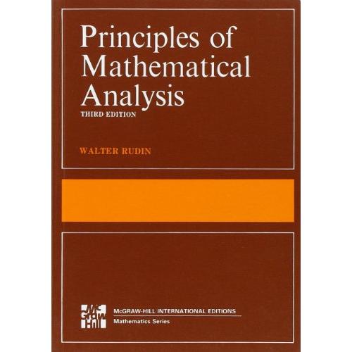 Principles of Mathematical Analysis