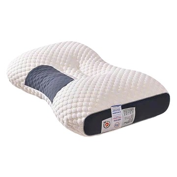 針織棉按摩枕 1.2kg  白色  1個  74 x 48cm