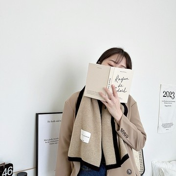 JIN CHA GOD- 滾邊圍巾 God is love and He loves me/基督/福音