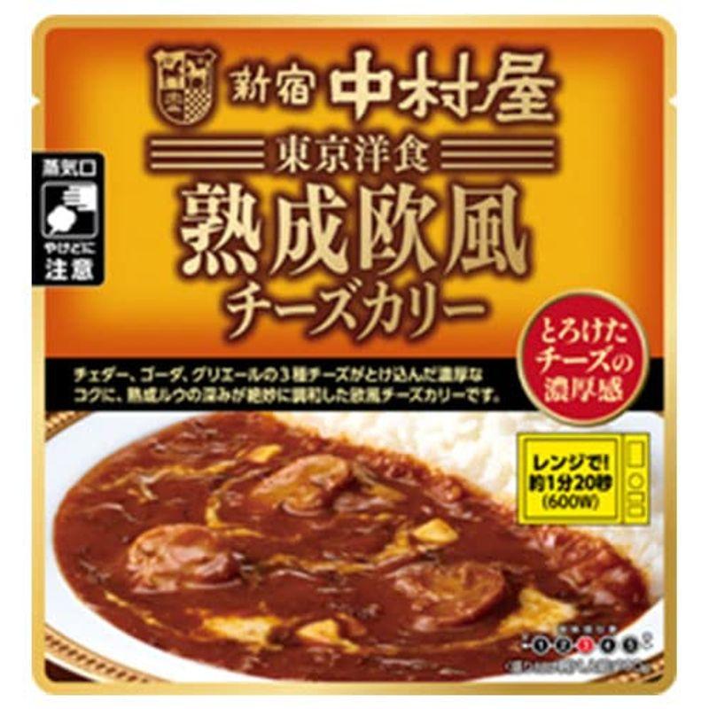 中村屋 新宿中村屋 東京洋食 熟成欧風 チーズカリー 180g×8個入