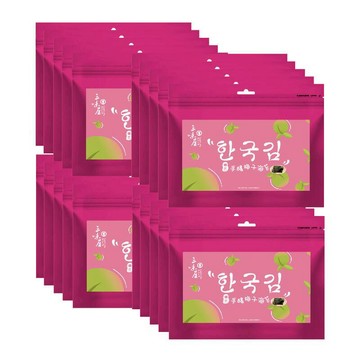 即時即食 【三味屋】 韓式 岩燒 海苔 手釀梅子 40gx20包/組