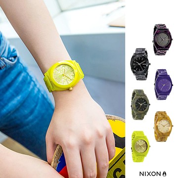 【NIXON】極簡玳瑁 手錶 男錶 女錶 時尚穿搭 禮物 送禮 交換禮物 生日禮物 TIME TELLER ACETATE