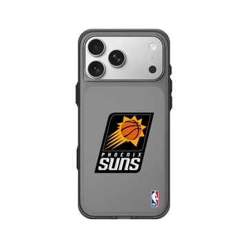 iPhone 17 Pro Max Clear (相機按鈕) 酷墨灰 - NBA - Logo-鳳凰城太陽 Phoenix Suns