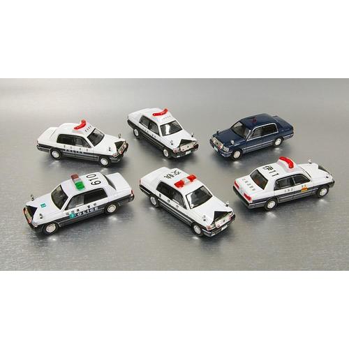 タルガ　1/64 TACCAR クラウン　パトカー 6台セット