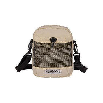 【OUTDOOR】風格前線系列側背包-米色 OD163360BE