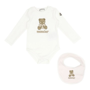 Moncler Enfant Kids UB 禮盒組-包屁衣圍兜