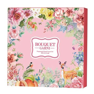 BOUQUET GARNI 香氛身體噴霧禮盒組 持久的優雅香氣 水潤清爽保濕 柔嫩光滑肌膚  1組