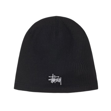 SKULLCAP WAFFLE BLACK